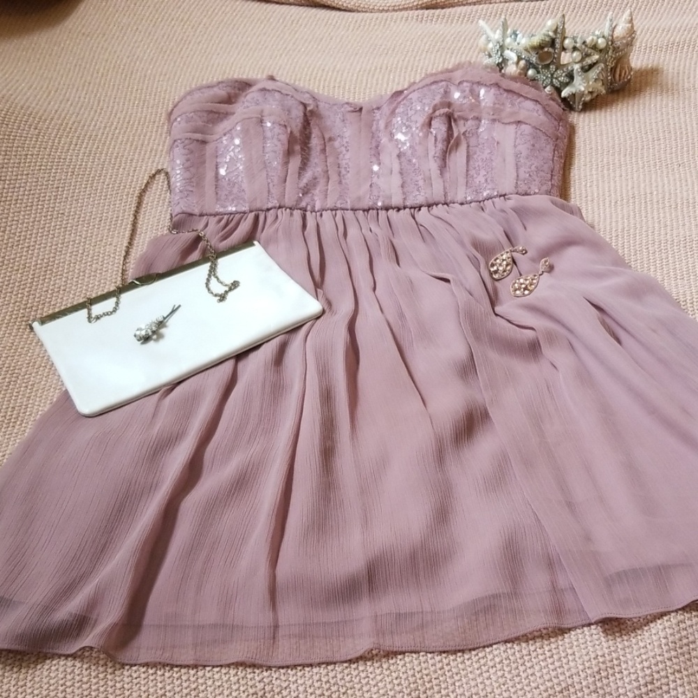 Max & cleo strapless dress